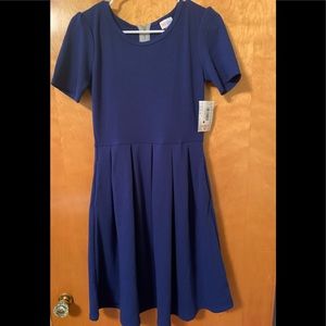Lularoe Small Navy Amelia NWT